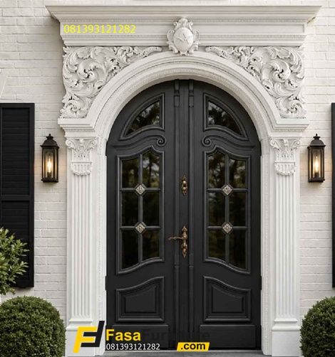 Jual Pintu Rumah Mewah Lengkung Modern