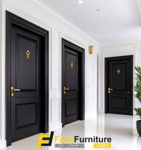 Pintu Kamar Tidur Minimalis Modern Asli Jepara