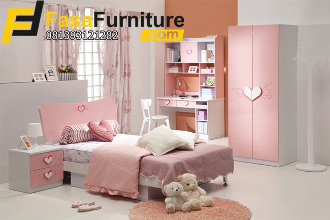 Set Kamar Anak Perempuan Minimalis