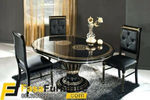 Set Meja Makan Keluarga Model Itali