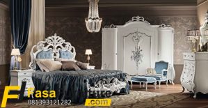 Tempat Tidur Mewah Duco Putih FF – 86