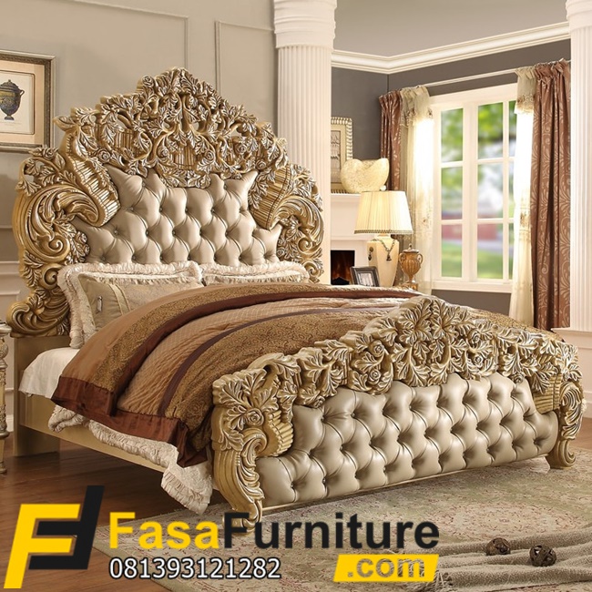 Tempat Tidur Model Ukiran Mewah