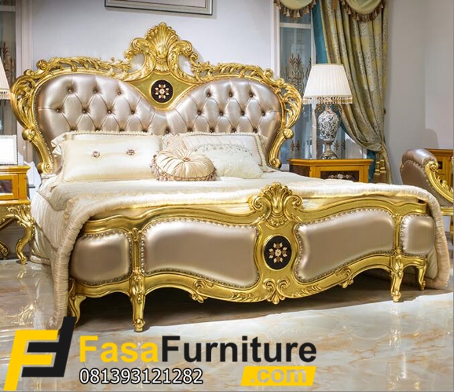 Tempat Tidur Modern Model Ukiran