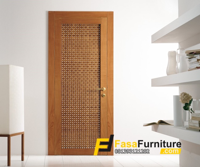 Daun Pintu Kamar Jati klasik Murah