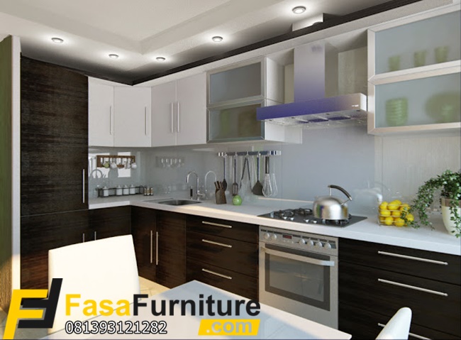 Desain Kitchen Set Royal Klasik Elegan