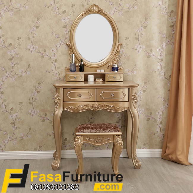 Desain Meja Rias Itali Elegan