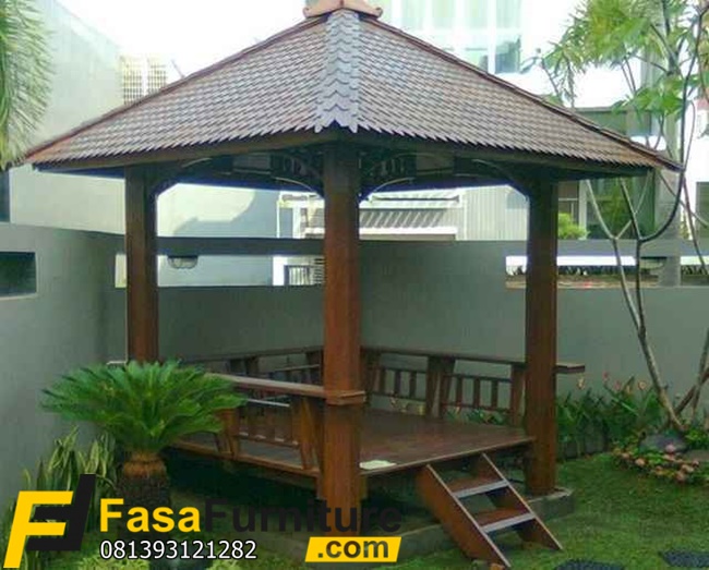 Gazebo Jepara Atap Sirap FF - 156