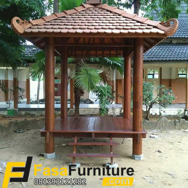 Gazebo Jepara Atap Sirap