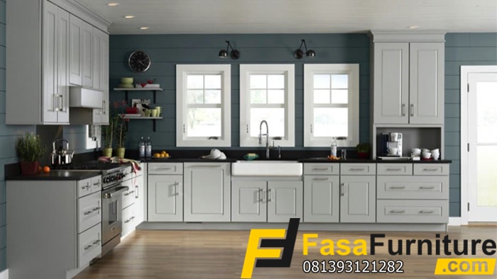 Kitchen Set Putih Model Baru FF - 149