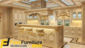 Kitchen Set Royal Ukiran Klasik Model Eropa Mewah