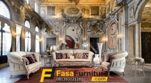Kursi Ruang Keluarga Sofa Putih