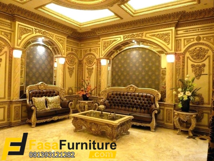 Kursi Sofa Ukir Klasik Modern