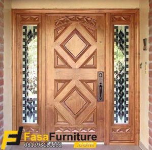 Kusen Pintu Kayu Jati Klasik Modern