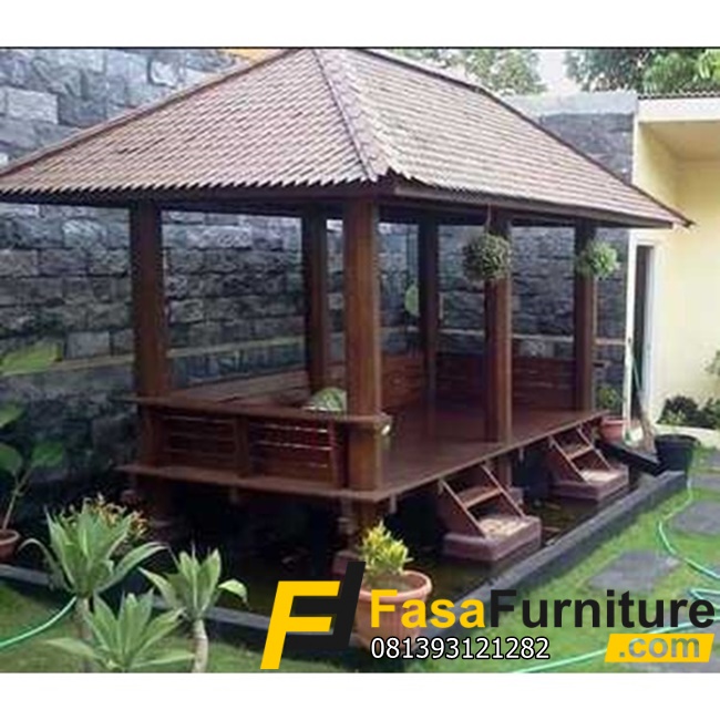 Model Gazebo Jepara Modern