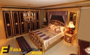 Model Kamar Tidur Ukiran Klasik Elegan