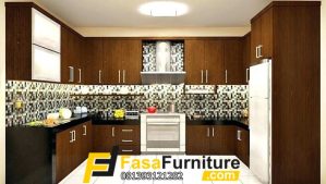 Model Kitchen Set Jati Klasik Modern