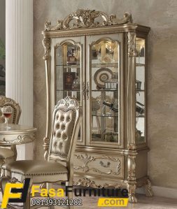 Model Lemari Hias 2 Pintu Modern