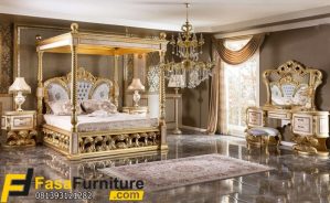 Model Tempat Tidur Kanopi FF – 258