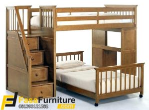 Ranjang Anak Model Tingkat 2 Kasur