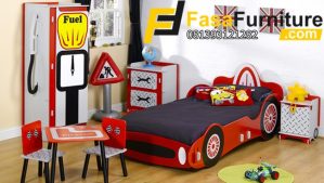 Set Tempat Tidur Anak Model Mobil Modern