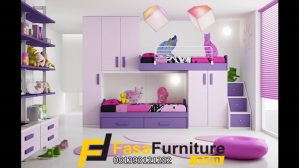 Set Tempat Tidur Anak Model Tingkat ELegan
