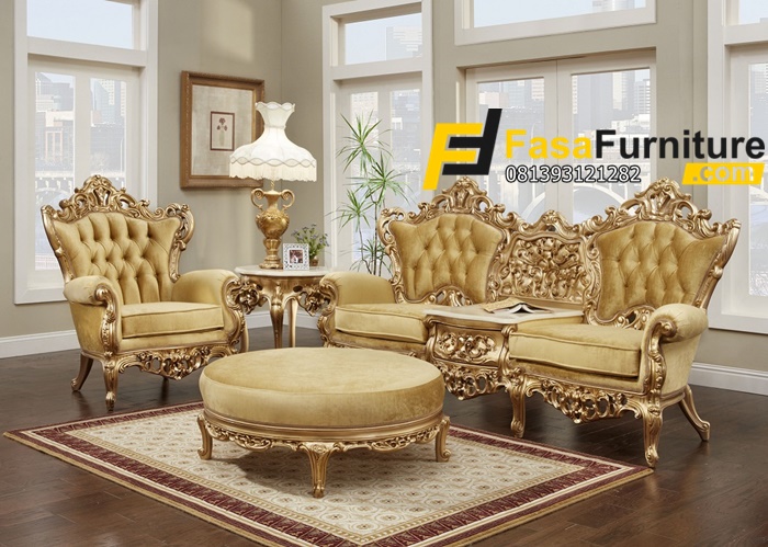 Harga Kursi Sofa Susifana Model Ukiran Klasik