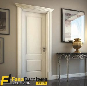 Model Pintu Kamar Modern Warna Putih