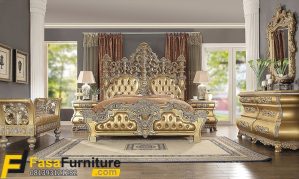 Set Kamar Tidur Pengatin Royal Ukiran