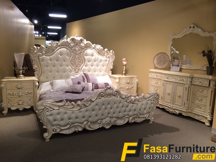 Tempat Tidur Mewah Ukiran Masufana Elegan