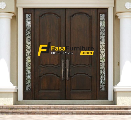 Harga Pintu Rumah Minimalis Kayu Jati Tpk