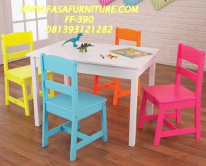 Meja Kursi Sekolah Paud Dan TK Minimalis FF-390