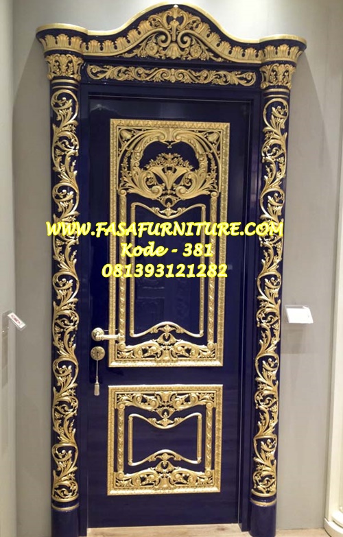 Pintu Kamar Itali Ukiran JPR Klasik Terbaru