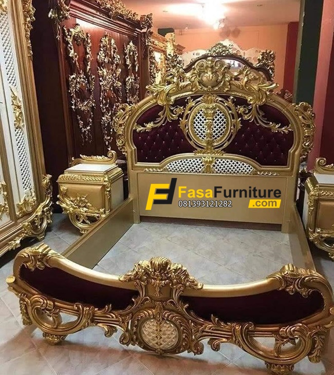 Tempat Tidur Orang Kaya Royal Ukiran Jepara