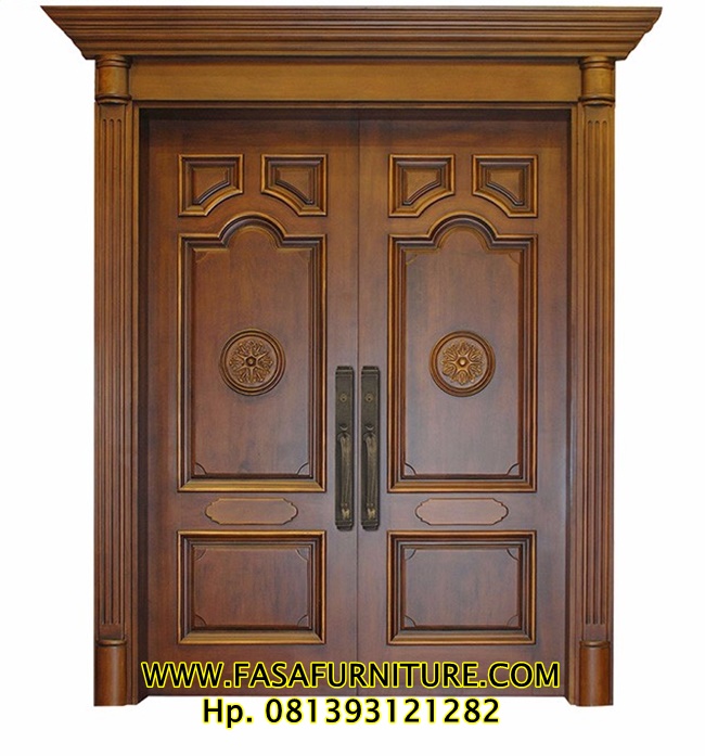 Desain Pintu Kupu Tarung Klasik Minimalis FF-408