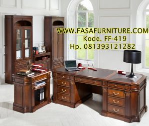 Set Meja Kerja Mewah FF-419