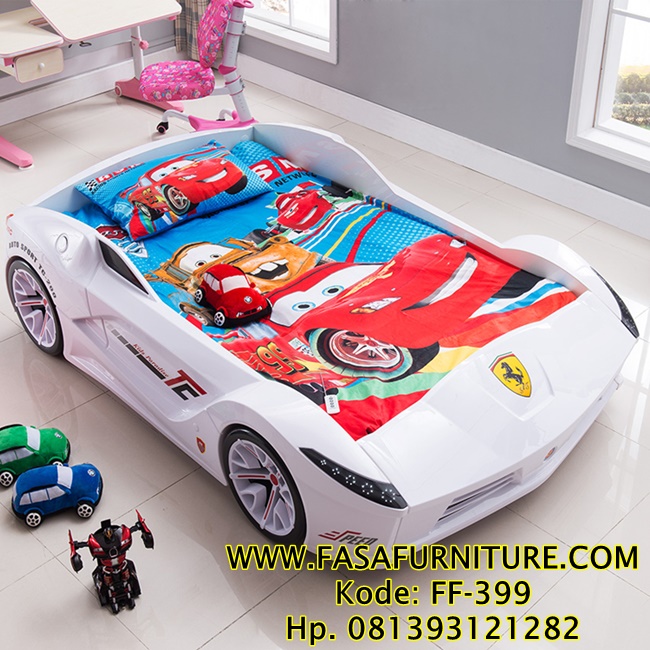 Tempat Tidur Anak Ferrari Modern