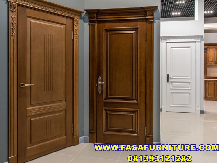 Pintu Kamar Minimalis Jati Tpk