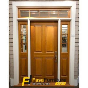 Kusen Pintu Utama Single Boven Minimalis