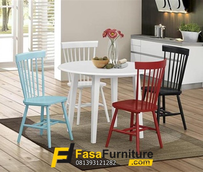 Set Kursi Cafe Modern 4 Warna
