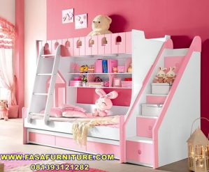 Tempat Tidur Anak Mami Model Tingkat Modern