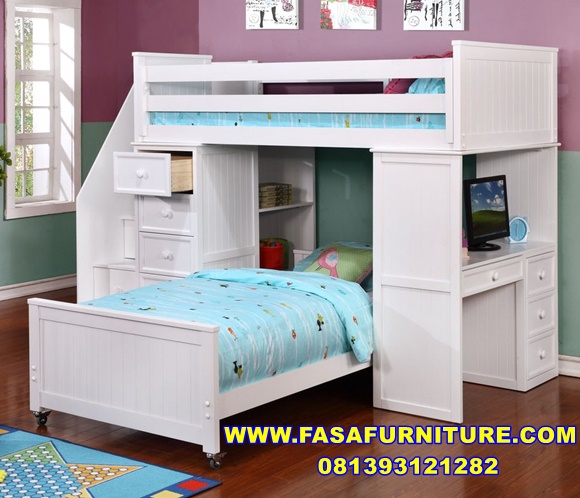Tempat Tidur Anak Minimalis Tingkat