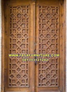 Desain Pintu Utama Minimalis Elegan