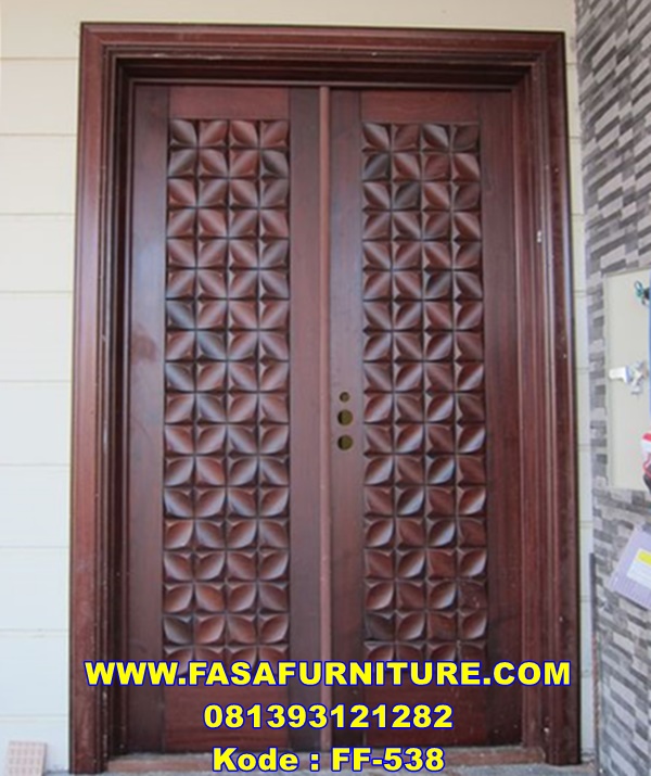 Pintu Rumah Jakarta Model Minimalis Jepara