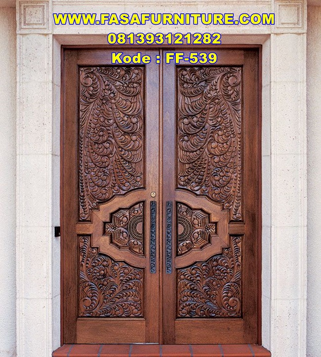 Set Pintu Utama Ukir Jepara