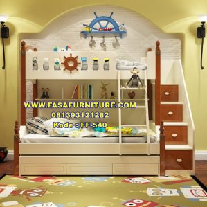 Tempat Tidur Anak SD Tingkat 2 Kasur
