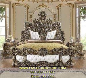 Kamar Tidur Pengantin Mewah Full Ukiran