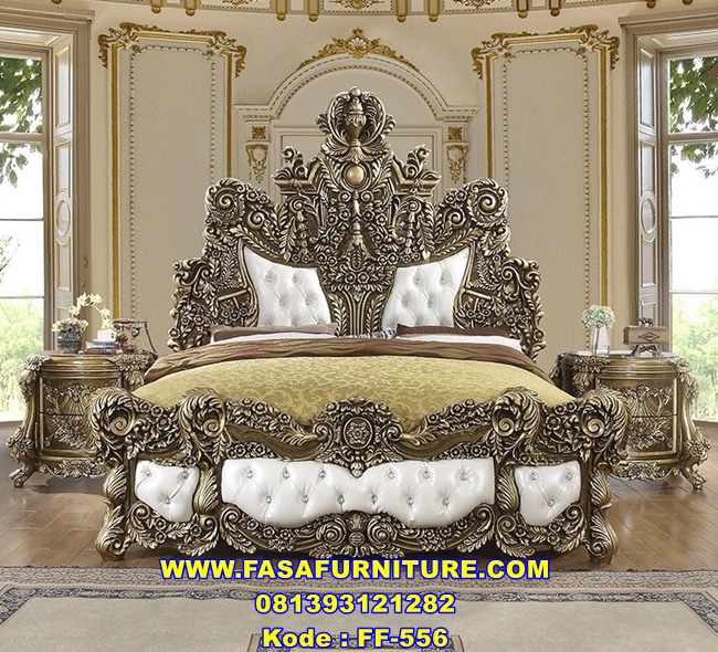 Kamar Tidur Pengantin Mewah Full Ukiran