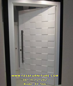 Jual Pintu Single Model Kotak Putih