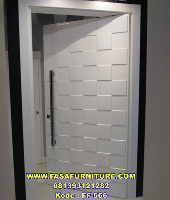 Jual Pintu Single Model Kotak Putih