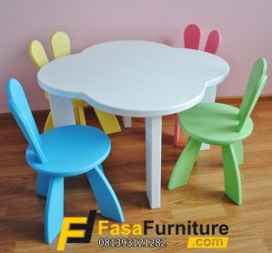 Meja Belajar Sekolah Paud Model Unik